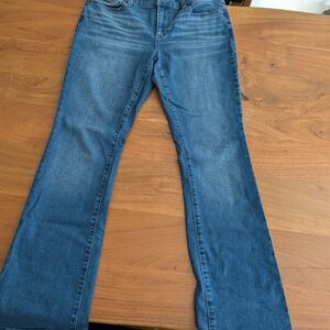 Nine West Women's Boot Cut Jeans in Deep Blue